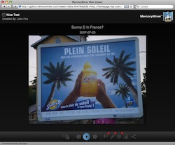 MemoryMiner Web Viewer
